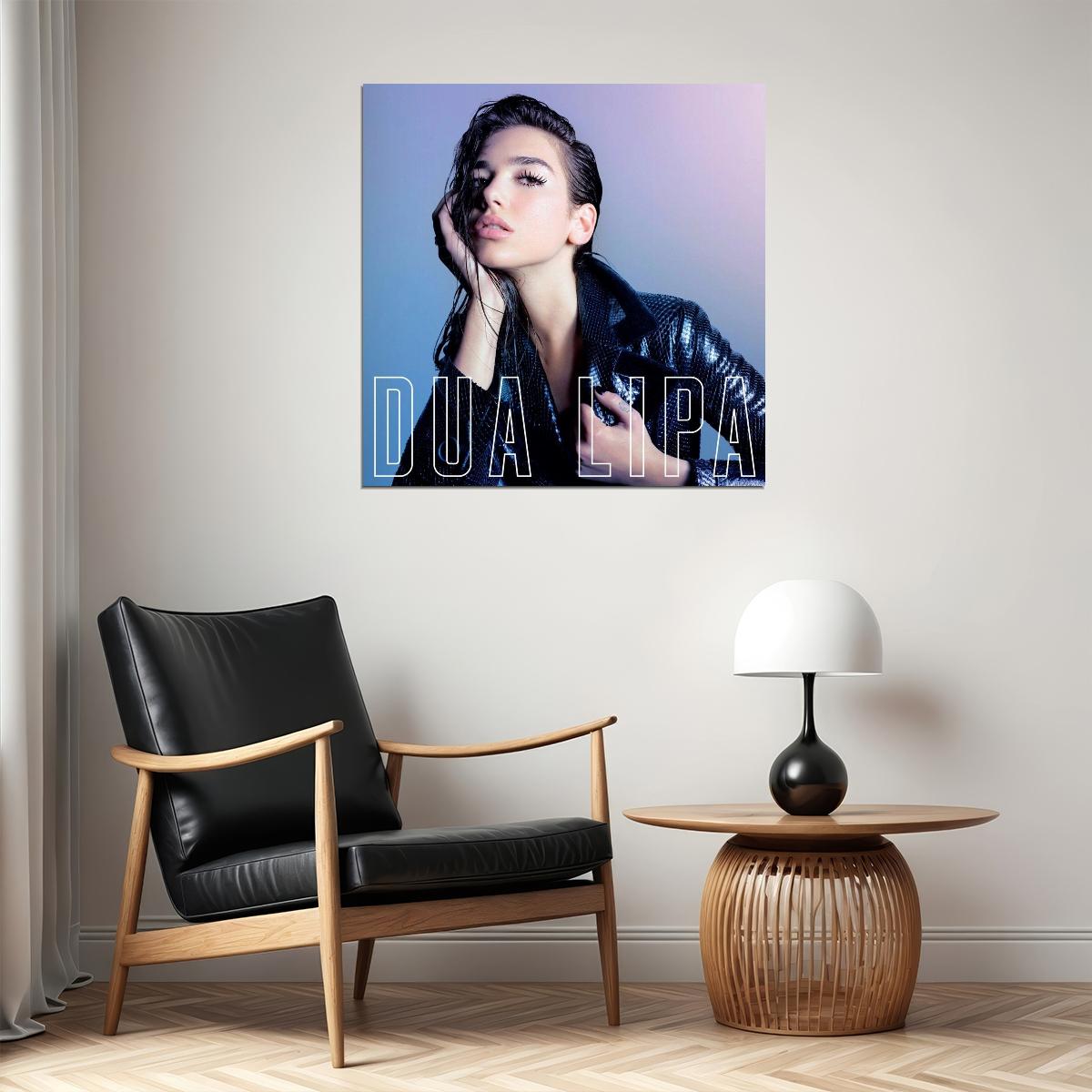 Dua Lipa Poster Pop Music Wall Art Singer-songwriter Print