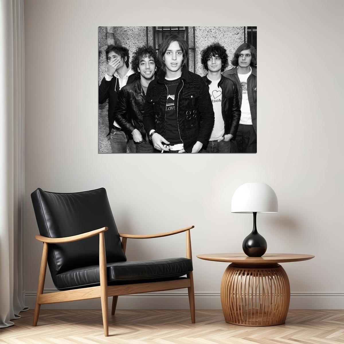 The Strokes Room On Fire Rock Music Poster Iconic Band Wall Art