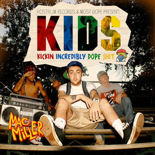 Mac Miller K.i.d.s. Album Cover Art Music Poster Rap Hip-hop - xonomax