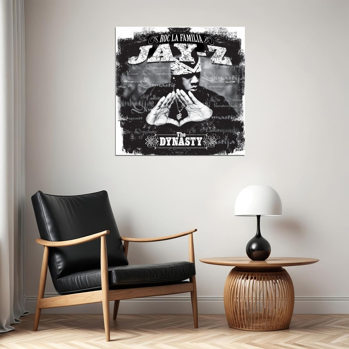 Poster - Jay-z The Dynasty Album Cover Art Music Poster Rap