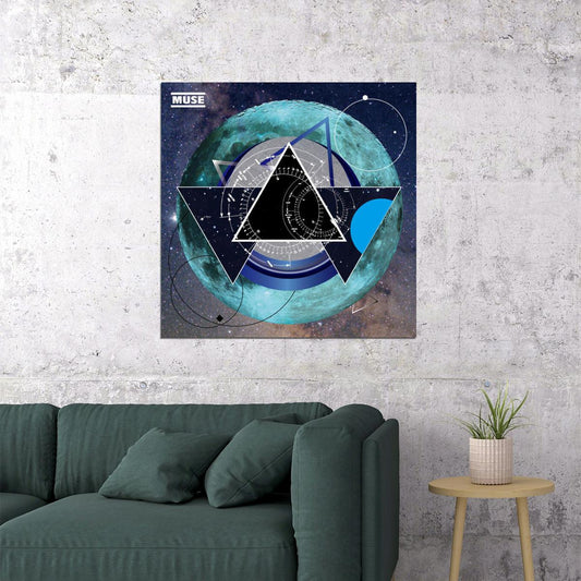 Muse Album Cover Art Music Poster Rock Band Wall Print - xonomax