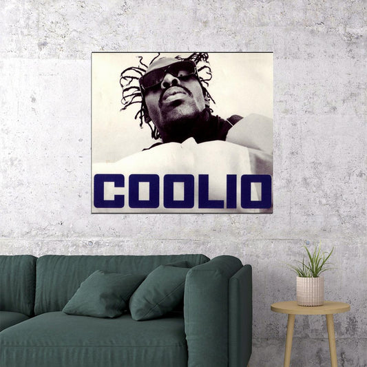 Coolio Poster Hip-hop Music Wall Art Rap Artist Music Print - xonomax