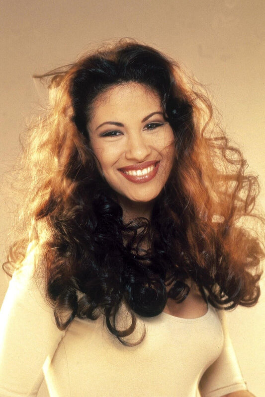 Selena Music Poster Iconic Latin Singer Stunning Artist Wall Print