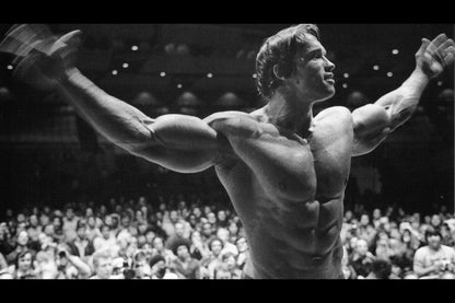 Arnold Schwarzenegger Poster Action Movie Star Wall Art Hollywood Bodybuilding Print