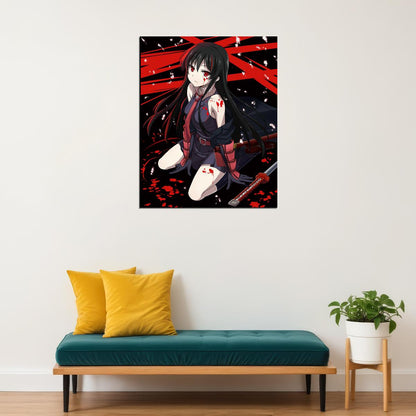 Akame Ga Kill! Anime Poster Japanese Animation Wall Art Manga Series Print