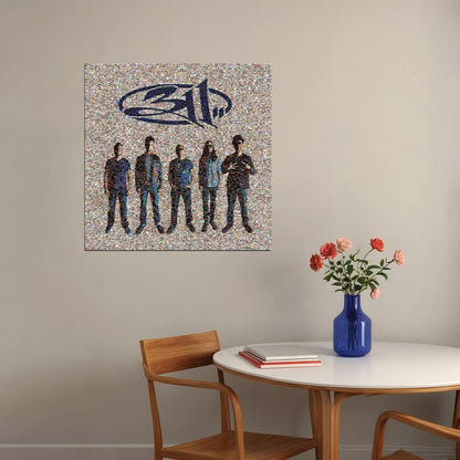 311 Band Poster Alternative Rock Music Wall Art Band Print