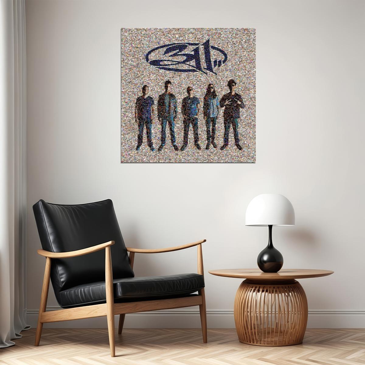 311 Band Poster Alternative Rock Music Wall Art Band Print