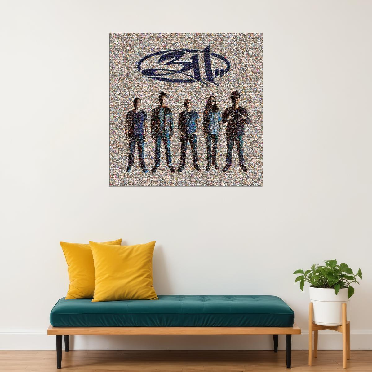 311 Band Poster Alternative Rock Music Wall Art Band Print