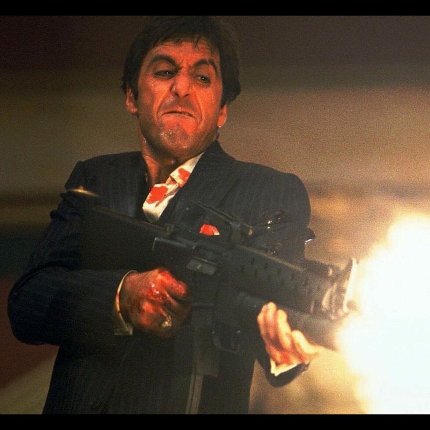 Al Pacino Scarface Movie Poster Crime Film Wall Art Classic Cinema Print