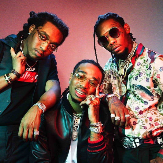 Migos Quavo Takeoff Offset Album Cover Art Music Poster Hip-hop Wall Print - xonomax