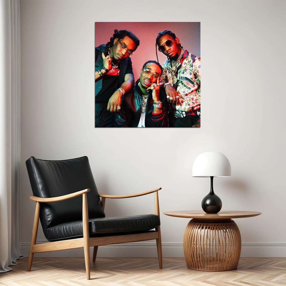 Poster - Migos Quavo Takeoff Offset Album Cover Art Music Poster