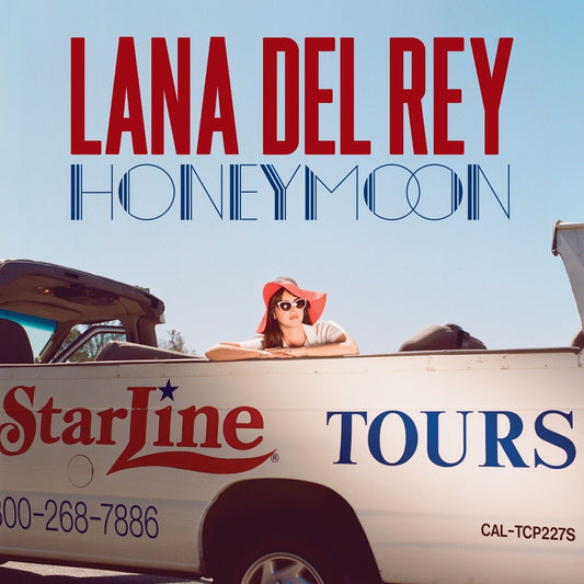 Lana Del Rey Honeymoon Album Cover Art Music Poster Pop Singer Wall Print - xonomax