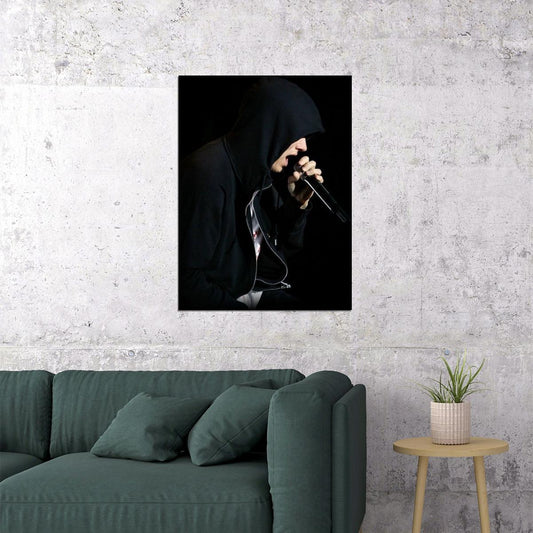 Eminem Poster Hip-hop Music Wall Art Rap Artist Print - xonomax