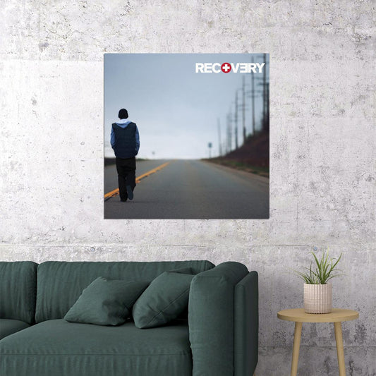 Eminem Recovery Album Cover Art Hip-hop Music Poster Rap Artist Print - xonomax