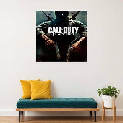 Call Of Duty Video Game Poster Action Shooter Gamer Wall Art Gaming Print