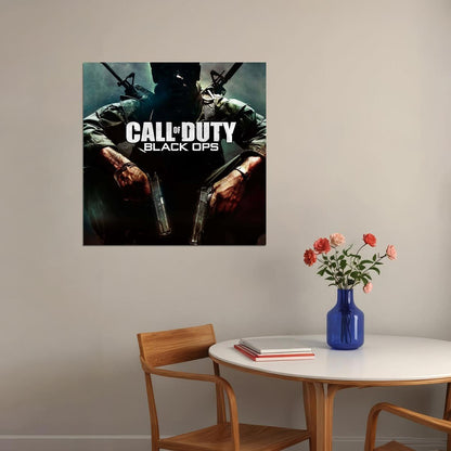 Call Of Duty Video Game Poster Action Shooter Gamer Wall Art Gaming Print