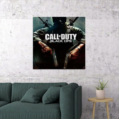 Call Of Duty Video Game Poster Action Shooter Gamer Wall Art Gaming Print