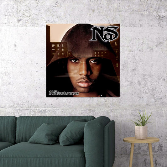 Nas Nastradamus Album Cover Art Music Poster Rap Hip-hop Artist Wall Print - xonomax