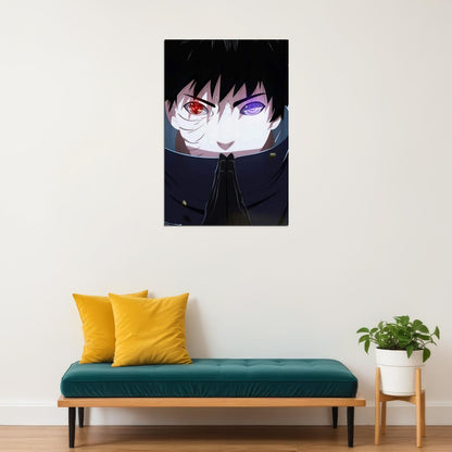 Naruto Obito Anime Poster Japanese Manga Art Wall Print