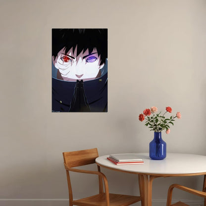 Naruto Obito Anime Poster Japanese Manga Art Wall Print