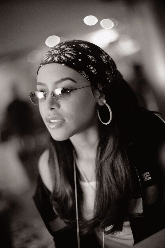 Aaliyah Poster R&b Music Wall Art Singer-songwriter Print - xonomax