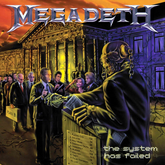 Megadeth The System Has Failed Album Cover Art Music Poster Heavy Metal Wall Print - xonomax