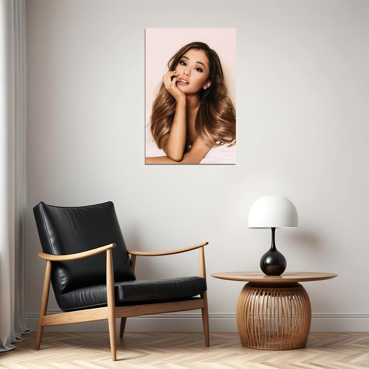 Ariana Grande Poster Pop Music Wall Art Singer-songwriter Print