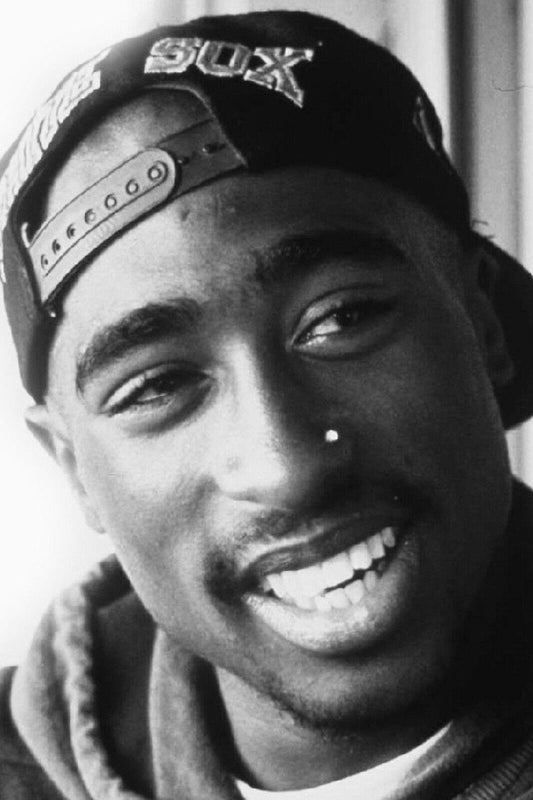 Tupac Shakur 2pac Poster Iconic Rap Music Legend Wall Art Hip Hop Artist Inspirational Print