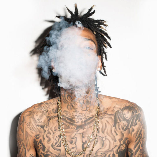 Wiz Khalifa Album Cover Art Rapper Music Poster