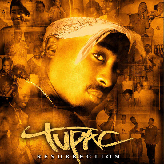 Tupac Shakur 2pac Resurrection Album Cover Art Rap Music Poster Iconic Hip Hop Artist Print