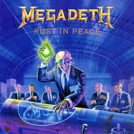 Megadeth Rust In Peace Album Cover Art Music Poster Heavy Metal Wall Print - xonomax