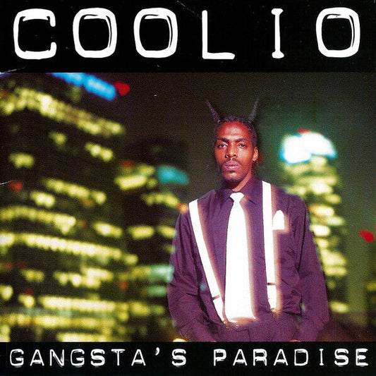 Coolio Gangsta's Paradise Album Cover Art Hip-hop Music Poster Rap Artist Music Print - xonomax