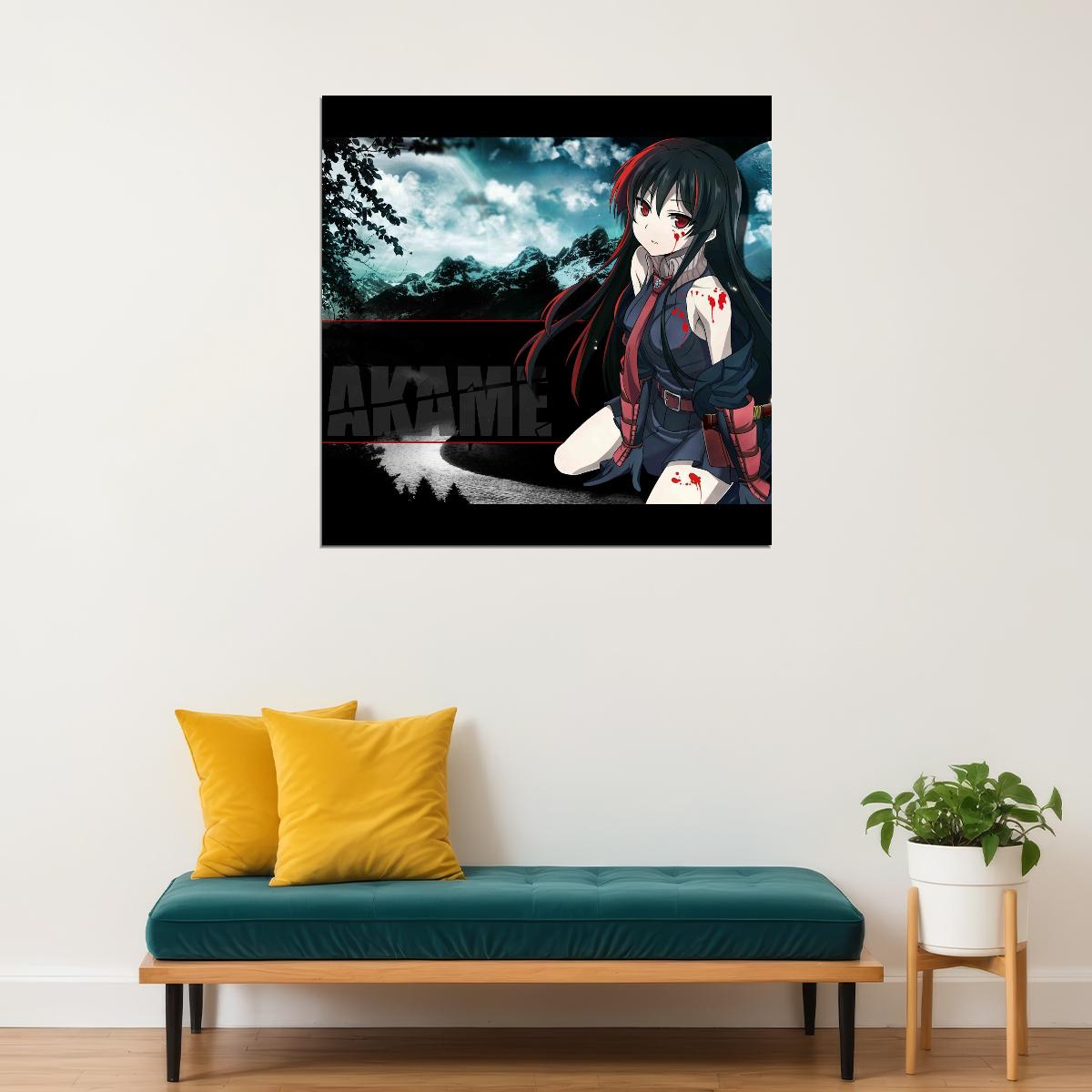 Akame Ga Kill! Anime Poster Japanese Animation Wall Art Manga Series Print