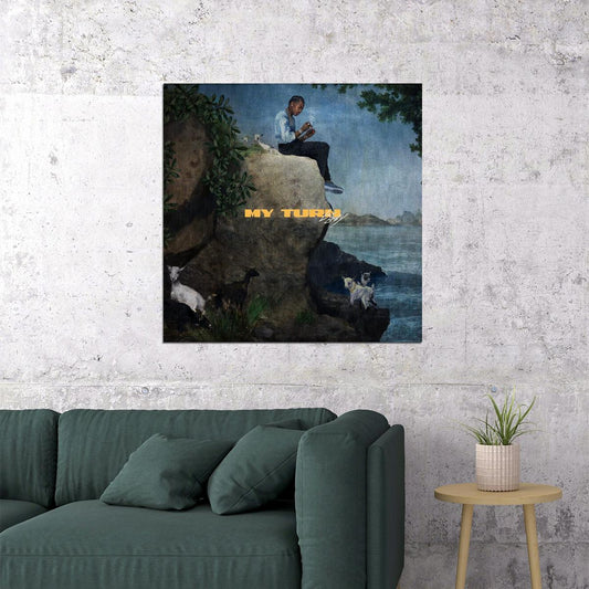 Lil Baby My Turn Album Cover Art Rap Wall Print - xonomax