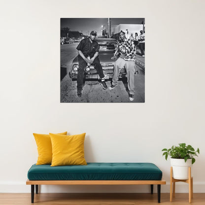 Snoop Dogg & Dr. Dre Iconic Rap Music Poster Legendary Hip Hop Wall Print - xonomax