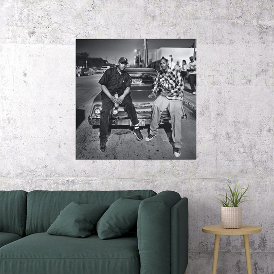 Snoop Dogg & Dr. Dre Iconic Rap Music Poster Legendary Hip Hop Wall Print - xonomax