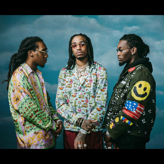 Migos Quavo Takeoff Offset Album Cover Art Music Poster Hip-hop Wall Print - xonomax