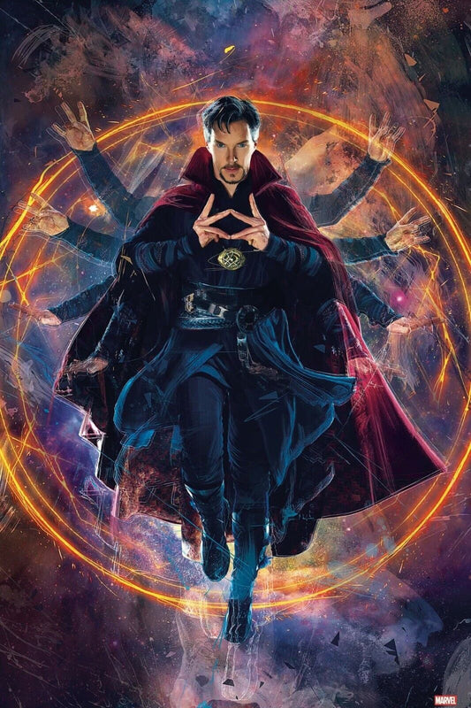 Doctor Strange Poster Marvel Superhero Wall Art Mystic Arts Print