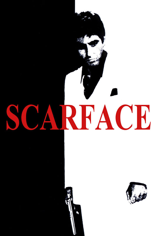 Al Pacino Scarface Movie Poster Crime Film Wall Art Classic Cinema Print