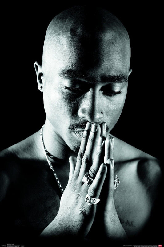 Tupac Shakur 2pac Prayer Album Cover Art Rap Music Poster Iconic Hip Hop Artist Print