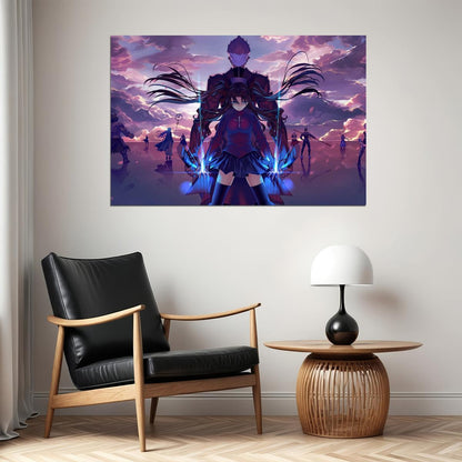 Fate Series Anime Poster Japanese Animation Wall Art Fantasy Manga Print