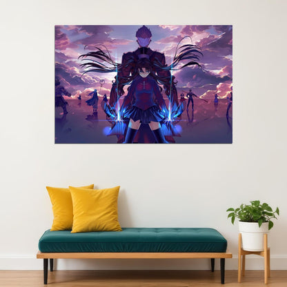 Fate Series Anime Poster Japanese Animation Wall Art Fantasy Manga Print