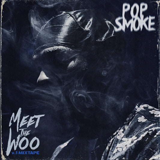 Pop Smoke Meet The Woo Album Cover Art Rap Music Poster Wall Print - xonomax
