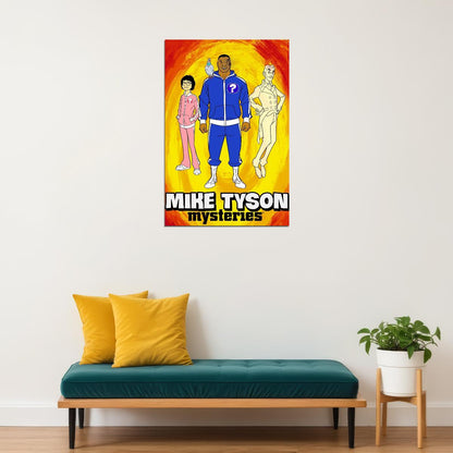 Mike Tyson Mysteries Boxing Poster Motivational Sports Print Wall Art