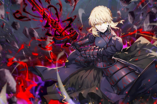 Fate Series Anime Poster Japanese Animation Wall Art Fantasy Manga Print - xonomax