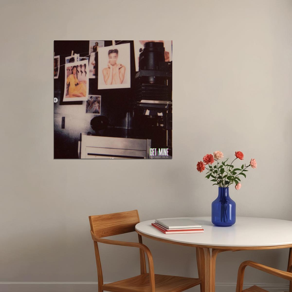 Bryson Tiller Get Mine Album Cover Art R&b Music Poster Singer Music Print - xonomax