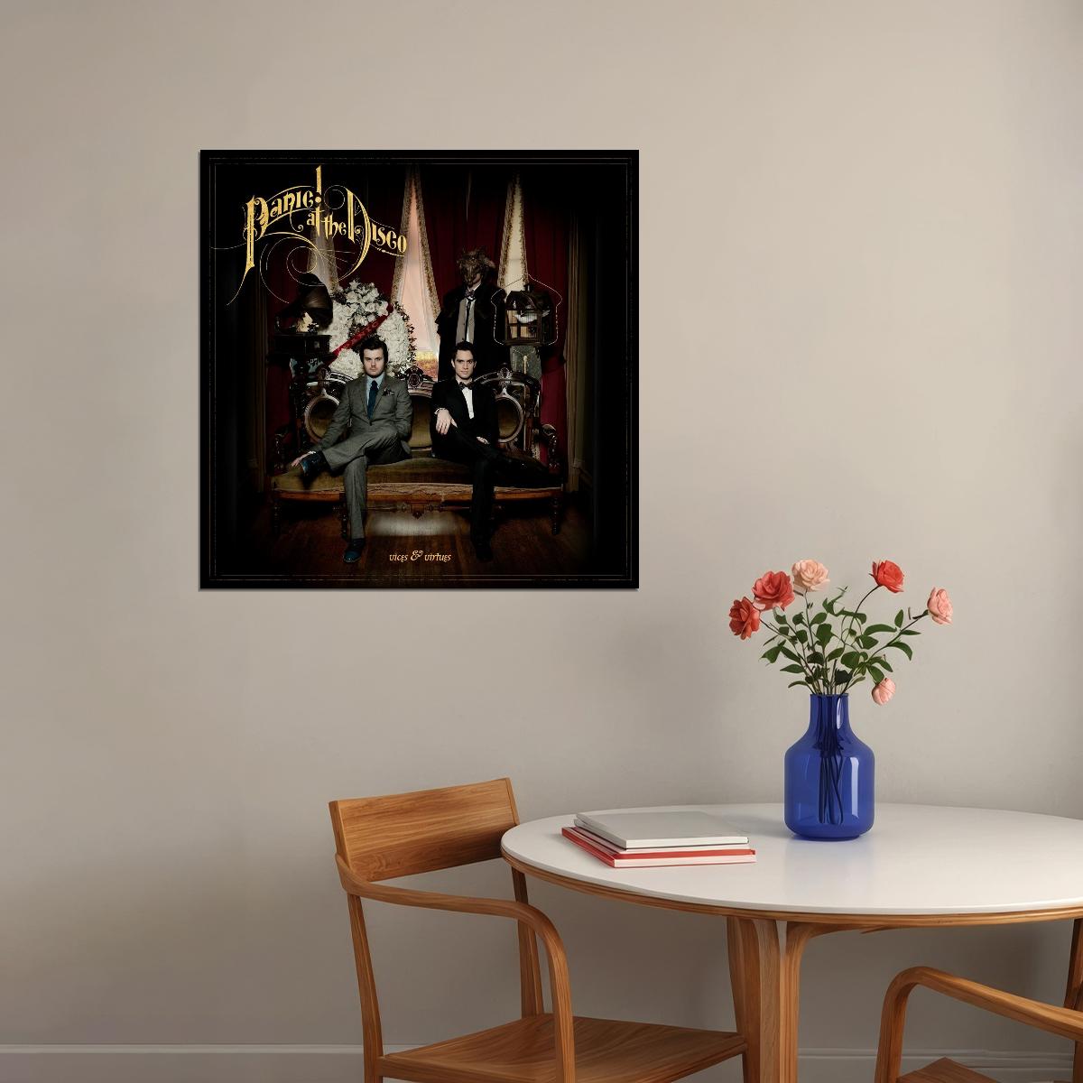 Panic! At The Disco Vices & Virtues Album Cover Art Rock Music Poster Wall Print