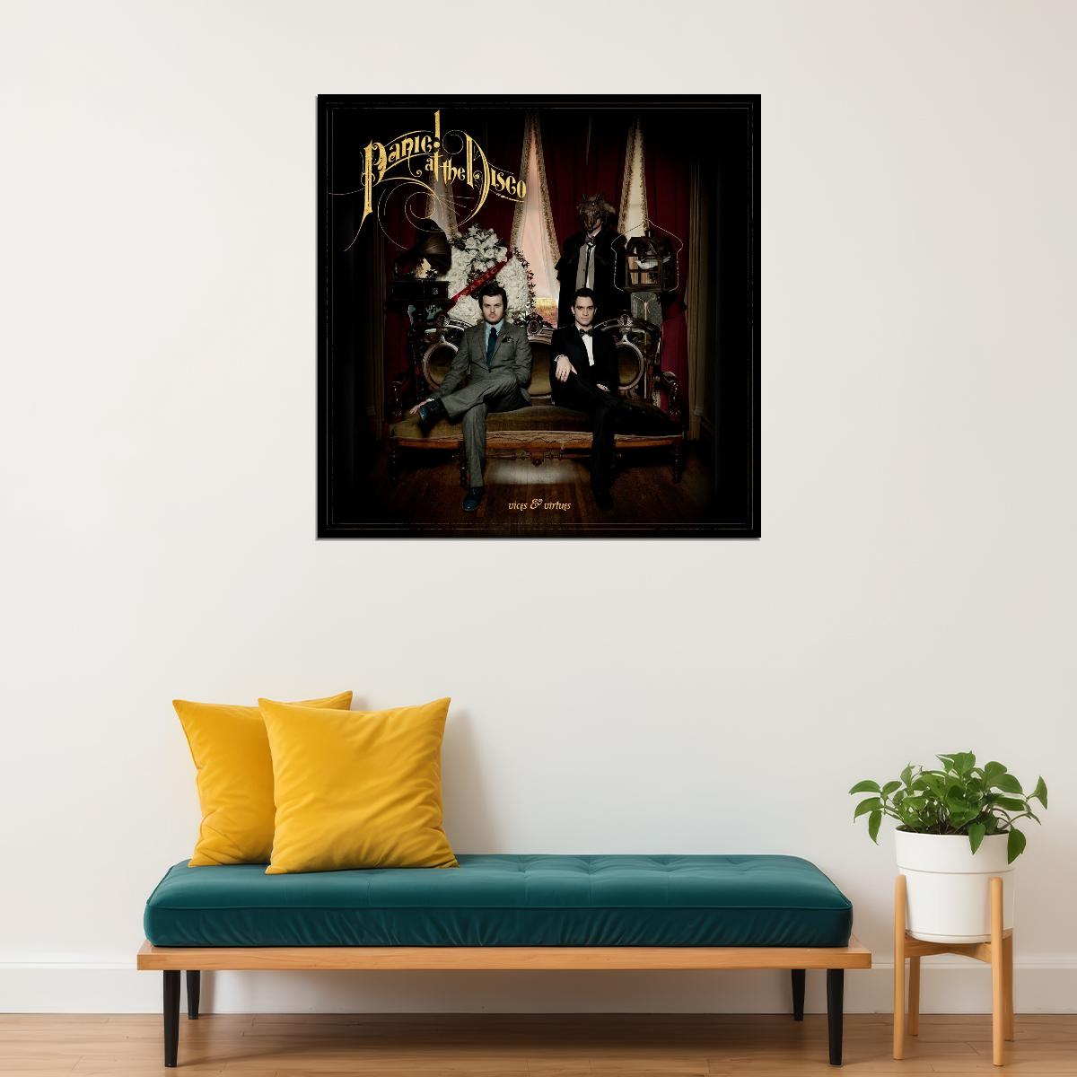 Panic! At The Disco Vices & Virtues Album Cover Art Rock Music Poster Wall Print