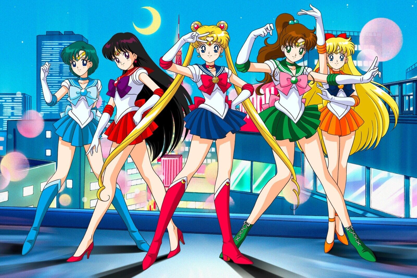 Sailor Moon Anime Poster Japanese Manga Art Cute Magic Wall Art