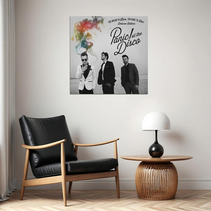 Panic! At The Disco Too Weird To Live Album Cover Art Rock Music Poster Wall Print - xonomax